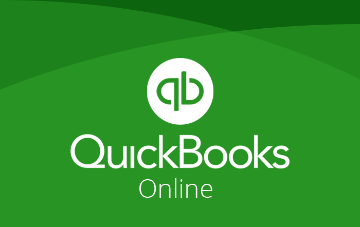 Logo do app de gestão financeira QuickBooks Online.